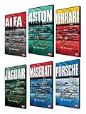 Victory By Design DVDs. Complete Set. Porsche DVD, Ferrari DVD, Maserati DVD, Aston Martin DVD, Alfa Romeo DVD, Jaguar DVD. Race-winning cars driven hard. Unique footage, rare cars, hidden in private collections. 
