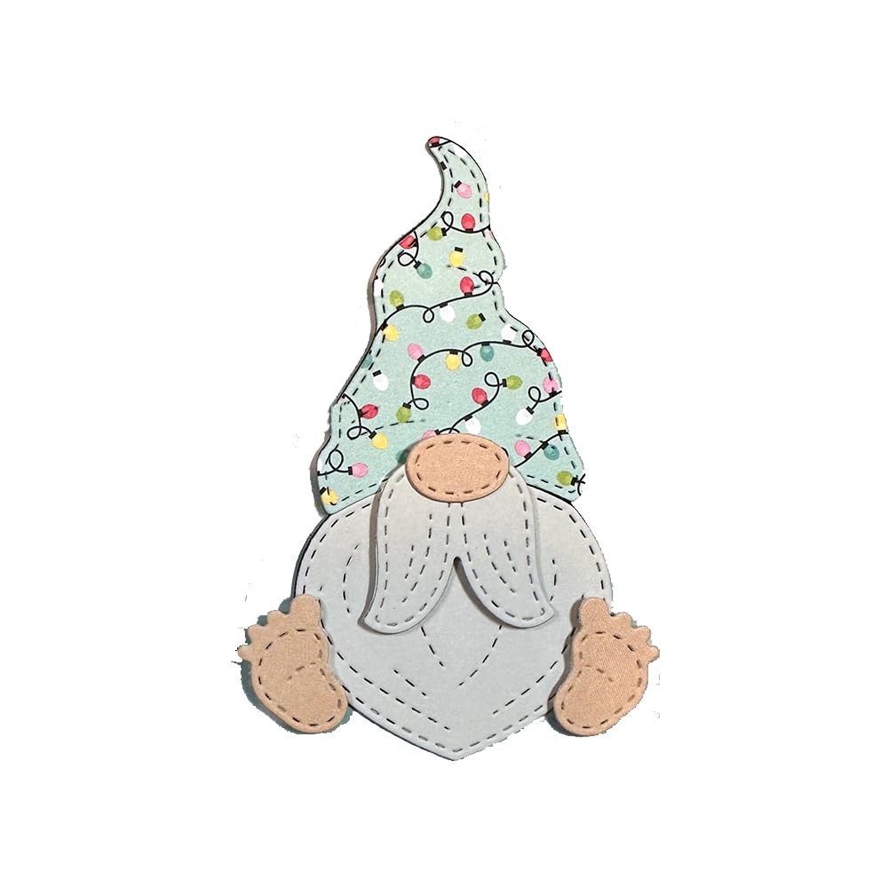 Burrito And Chili Gnome Die Cutting Set - Cactus Theme Metal Dies For Card Making & Scrapbooking