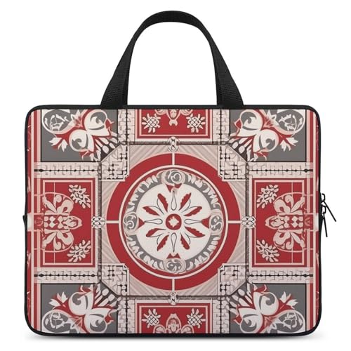 Ordinateur 13 pouces sac bandoulière unisexe style art simple sacoche
