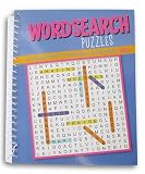 Show-Offs Spiral Bound Miniature Puzzle Book for Car, Office, or Quiet Play - 80 Pg (Wordsearch Vol. 6)