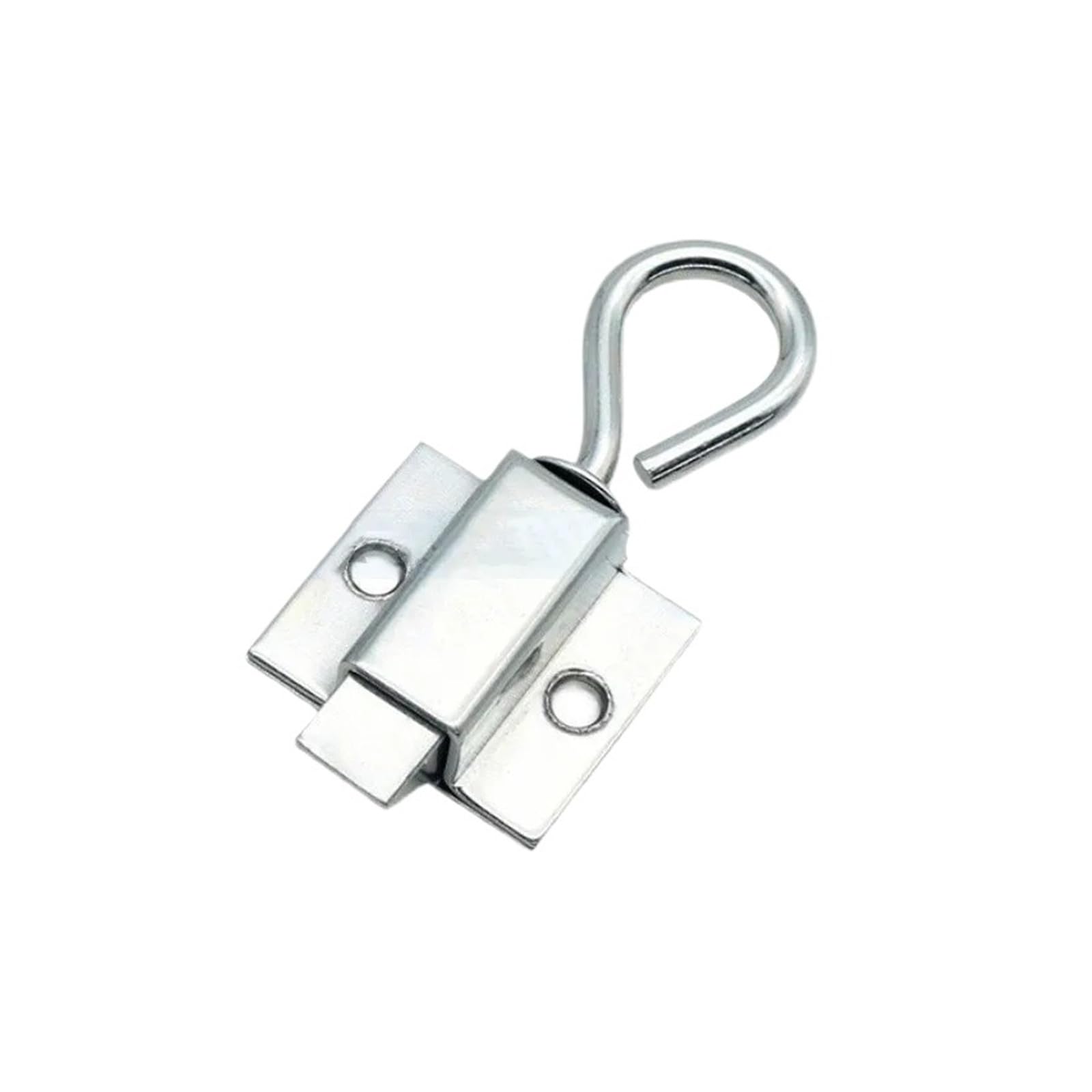 Hqycl Forward Window Gate Pull Ring Spring Bounce Door Bolt Anti-Theft Latch Lock Carbon Steel Retractable Hasp Industrial Hardware