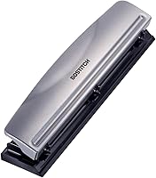 Vista 2 de Bostitch - Perforadora de 3 agujeros, capacidad para 12 hojas