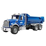 Der dreifach ausziehbare Zylinder der Mulde und die Heckklappe können in unterschiedlichen Stufen eingerastet werden, um möglichst viele Spielsituationen zu ermöglichen