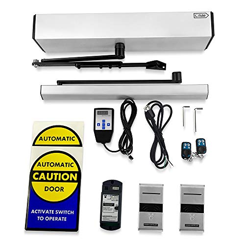 Olideauto Wireless Touchless Open Door,Garage Door Opener Heavy Duty Door Operator With 2Pcs Touchless Wireless Hand Sensor Switches #TOP6