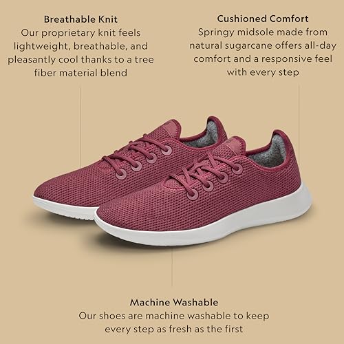 Image of Allbirds Women's Tree Runner, Everyday Sneakers, Machine Washable Shoe Made with Natural Materials