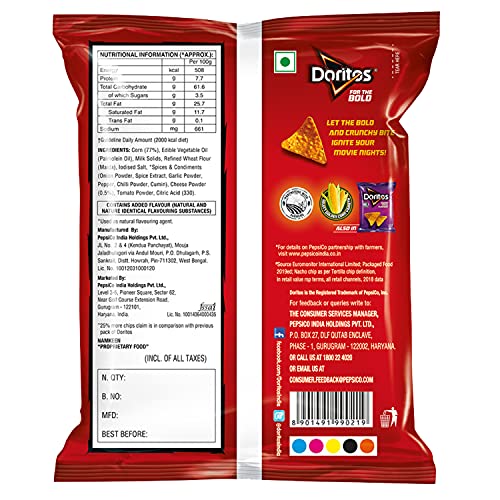 Image of Doritos Nachos Cheese, 44 gm