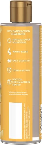 Miniatura 6 de Astroglide Lubricante personal con sabor a pastel (8.5 oz), lubricante para hombres, mujeres y parejas, sabor delicioso, hipoalergénico, seguro para