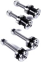 Vista 2 de Kit de acoplamiento desmontable de liberación rápida para barra Sissy para Harley Sportster XL883 XL1200 2004+ con tornillo de montaje