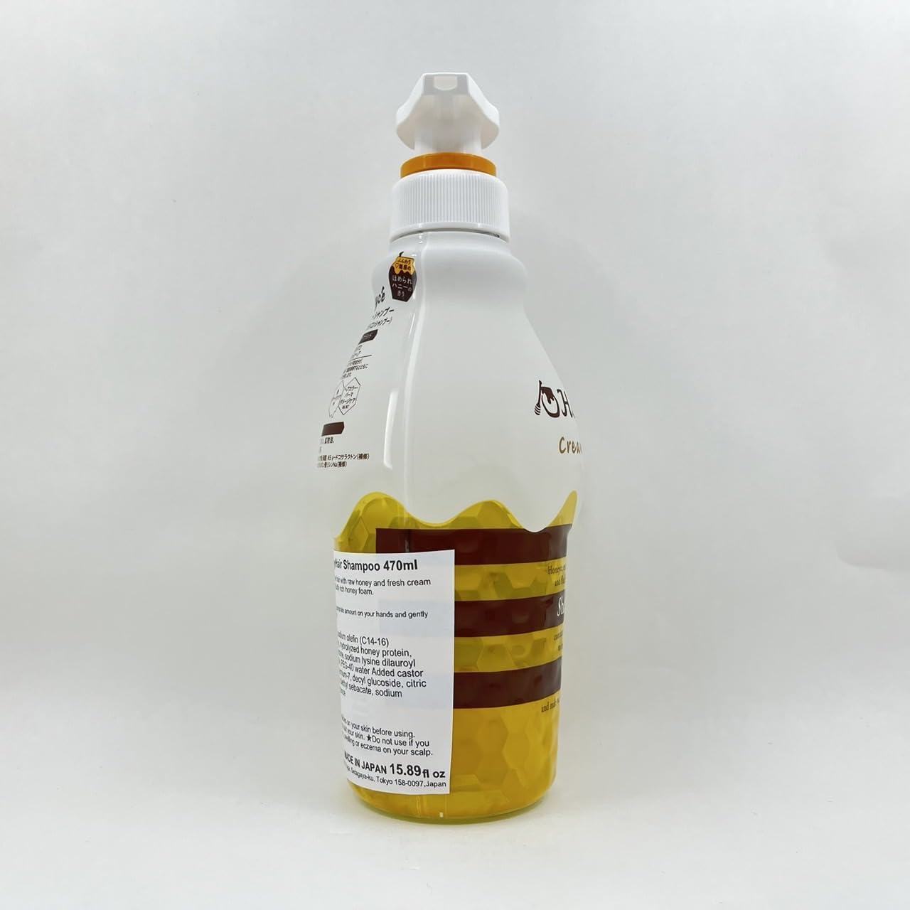 Honeyce Creamy Honey Shampoo 470ml, 470 ml (Pack of 1) - Image 4