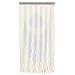 JVL Tuscany-Tenda da Appendere in Legno di Loto, 90 x 180 cm, Metallo, Multicolore, 90 x 180cm approx