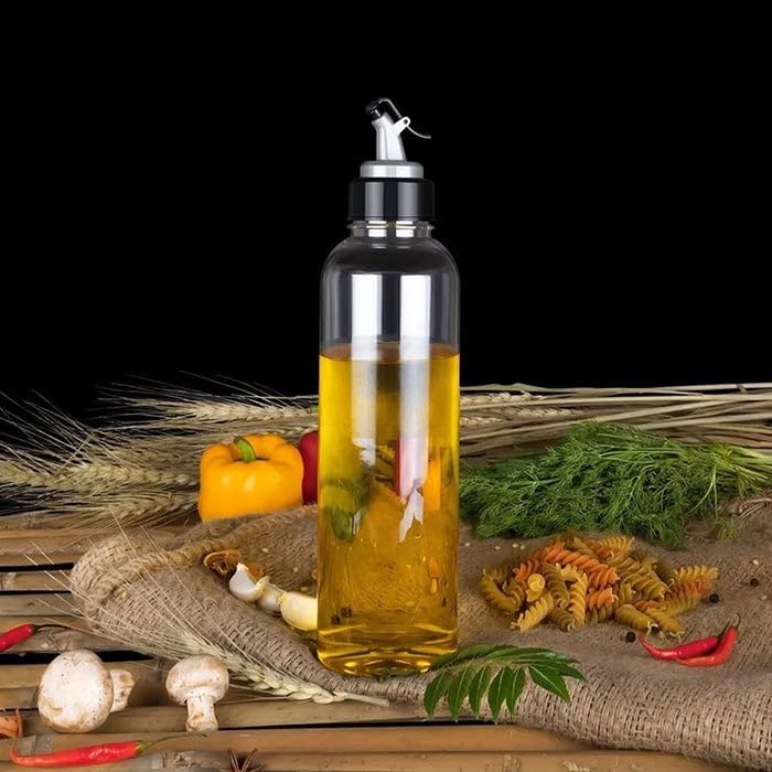 Image of 1L Oil Dispenser with Lid & Drip-Free Spout