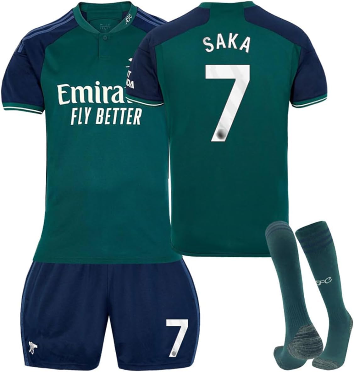 アーセナル 2023-2024 ブラックシャツ サカ Amazon.co.jp: 23-24 アーセナル アウェイカラー ユニフォーム