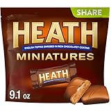 HEATH Miniatures Chocolatey English Toffee Candy Share Pack, 9.1 oz
