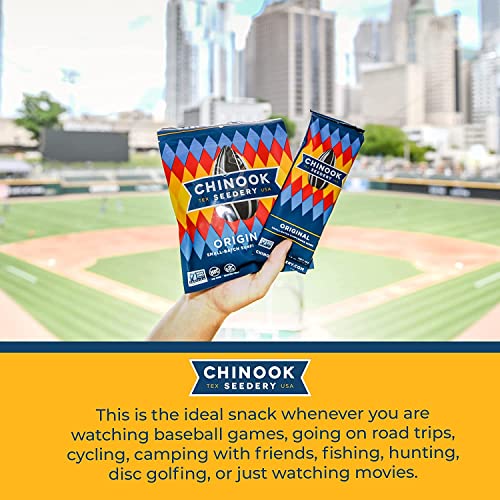 Chinook Seedery Roasted Jumbo Sunflower Seeds - Keto Snack - Best For Snack Packs - Gluten Free, Non-Gmo Sunflower Seeds Snacks - Flavored Sunflower Seeds 4 Oz (Pack Of 12) - Lemon Pepper Flavor #TOP7