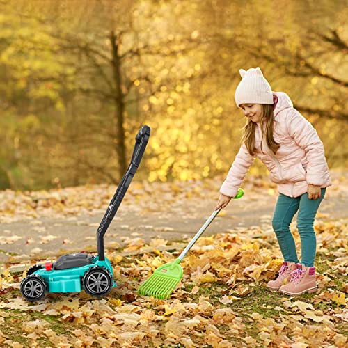 Kids Lawn Mower, Outdoor Push Lawn Toy ,Preschool Gardening Push Lawn Mower Toy Gift for Kids Children Boys, Girls… - Image 5