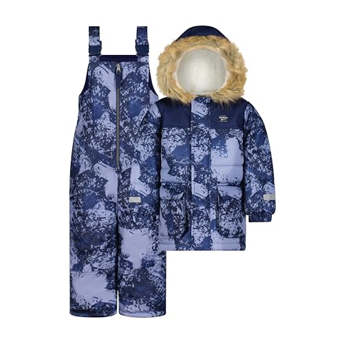 OshKosh B'Gosh boys Ski Jacket and Snowbib Snowsuit Set