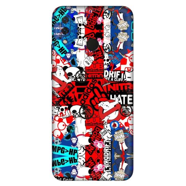 Gadget Gear Vinyl Skin Back Sticker (Not a Cover) Ghost Busters (60) Mobile Skin Compatible with Huawei Nova 3 (Only Back Panel Coverage Sticker)