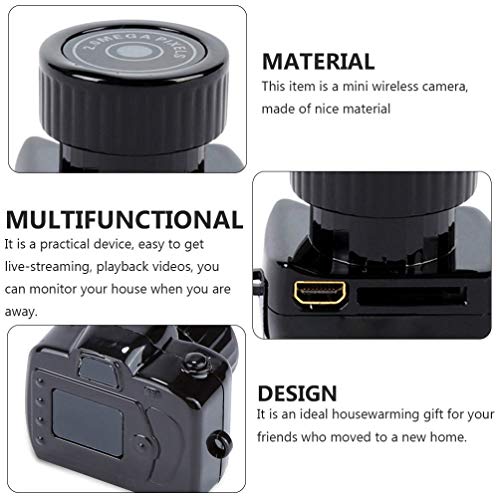 SOLUSTRE Mini Home Security Camera Indoor Pet Monitor Audio Motion Sound Detection For Baby Elderly Pet - Image 6