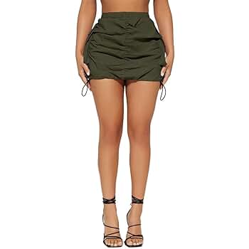 スカート andmary Jade highwaist mini skirt M ANDMARY】Jade highwaist mini skirt