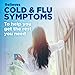 Amazon Basic Care Nighttime Cold and Flu Relief Softgels, 6 Hour Cold Medicine, Relieves Major Flu Symptoms So You Can Rest, 48 Count (Pack of 1)