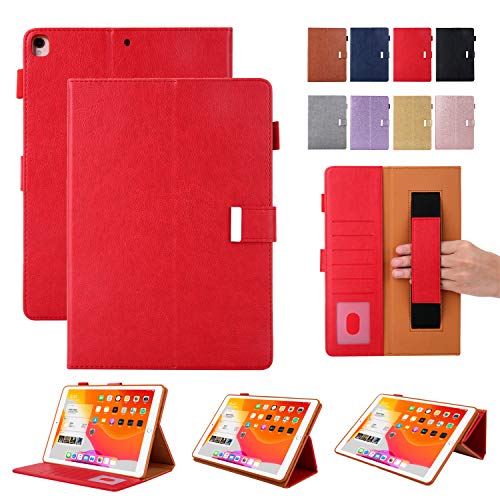 「Doo」新しい iPad 10.2 ケース第7世代 iPad7 アイパッド 10.2 インチ iPad Air 2019 ケース iPad Air3 10.5インチ iPad Pro 10.5(2017)兼用 超軽量 プレミアムPUレザー保護カバー [ペ