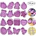 Produktbild BETOY Ausstecher Ostern, 16 Stück Ausstechformen Ostern Set Ausstechformen Ausstecher Set, Plätzchenformen für Kinder Cookie Cutters Fondant mit Auswerfer, 4 Themen