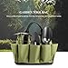 Imagen de Bolsa de Jardín de Jardinería 600D y 210d Oxford Terry Tool Bolsa de Almacenamiento y Organizador Casero con 8 Bolsillos Herramienta de Almacenamiento de Herramientas Manuales