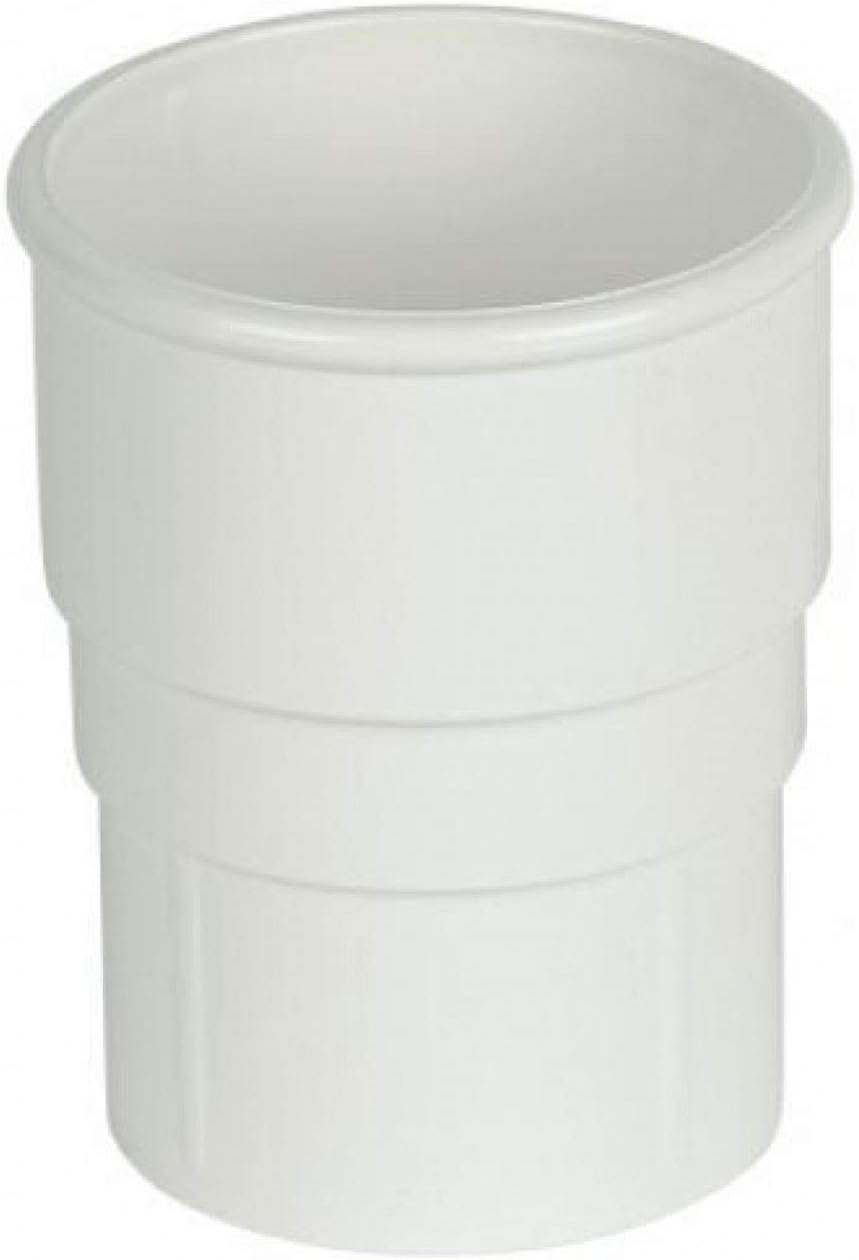 FLOPLAST 68mm Round Gutter Pipe Socket - Black : Amazon.co.uk: DIY & Tools
