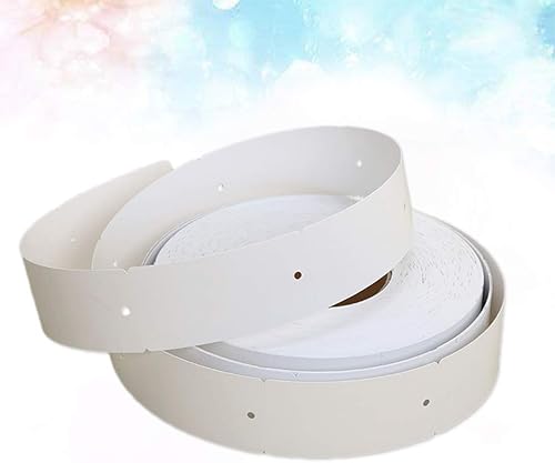 Miniatura 2 de STOBOK 1 rollo en blanco etiqueta de ropa etiqueta de precio colgante etiquetas de Navidad cumpleaños regalo etiqueta para bricolaje manualidades