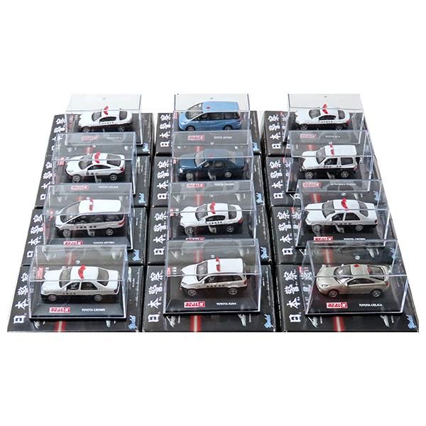 Amazon | 【12SET】 ヨーデル 1/72 REAL-X 日本警察シリーズ 全12種