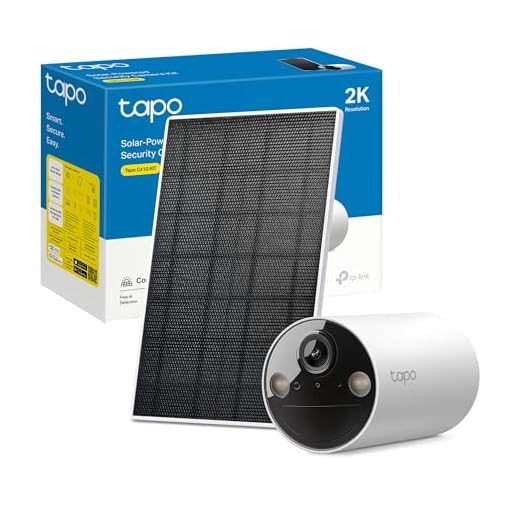 Tapo C410 KIT Telecamera WiFi Esterno ad Energia Solare, 2K 3MP, Batteria 6400mAh fino a 180 Giorni dopo una Singola Carica, Visione Notturna a Colori, Allarme Con Rilevamento del Movimento, IP65