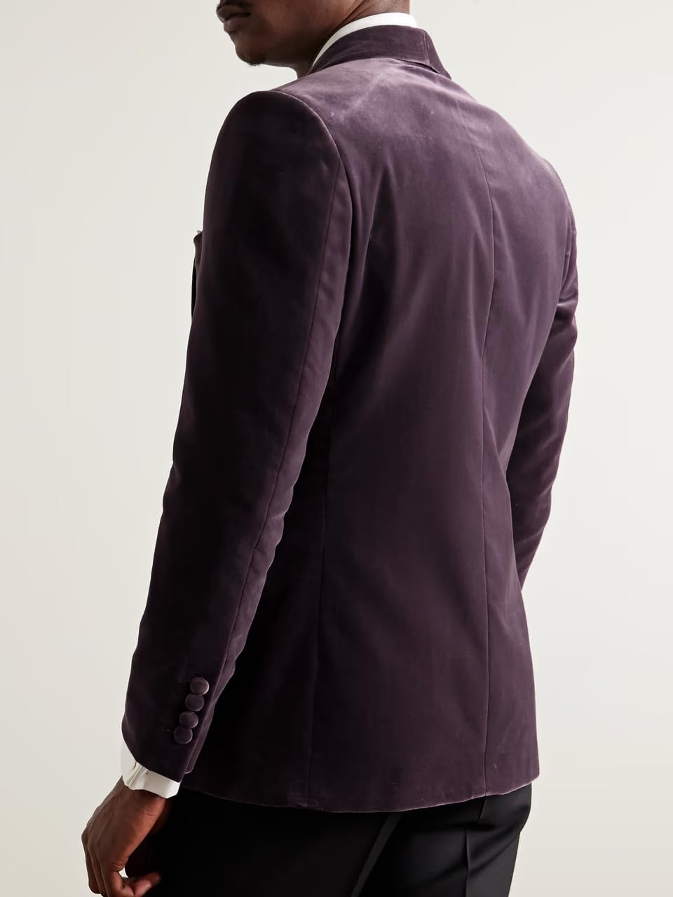 ORBITRAY Mens Velvet Blazer Sport Jacket Formal Business Blazers Wedding Guest Groom Prom Dinner Party OB0132A