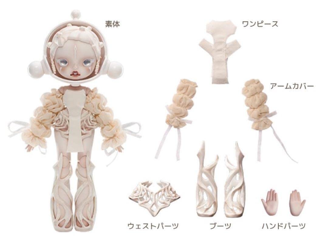Amazon.co.jp: SKULLPANDA WHITE DEW アクションフィギュア