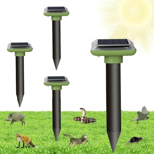 Repellente solare per talpe, Dissuasori per Talpe, Repellente per formiche regina per giardino e campeggio, Gopher, Repellente per serpenti talpa, Repellenti per talpe