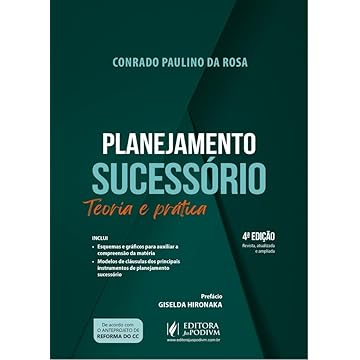 Capa do livro Planejamento Sucessório - Teoria e Prática 4Ed.2025