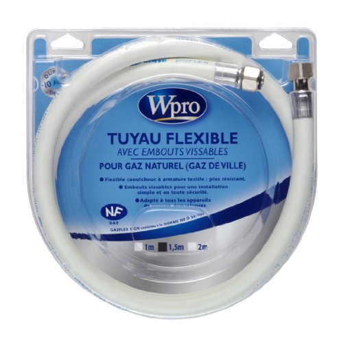 Wpro TNC158 - Tubo flessibile per gas naturale