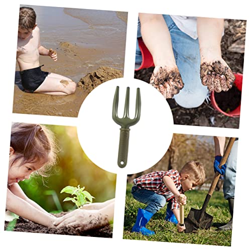 Levemolo Gardening Hand Tools 2 Pcs Iron Forks for Weeding Planting and Soil Cultivati