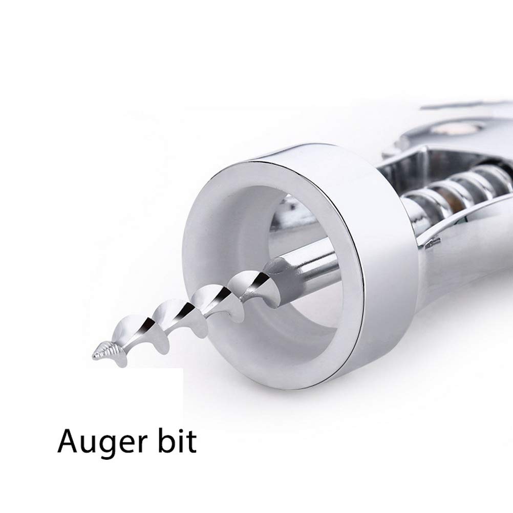 Kuou 2 Stück Multifunktions Winged Korkenzieher, Edelstahl Weinöffner Flaschenöffner mit Weinstopper für Haus Bar Party