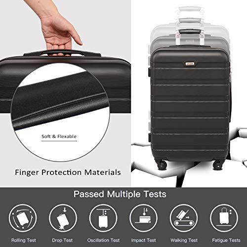 BAHOM-3-Piece-Luggage-Sets-with-Spinner-Wheels-TSA-Lock-Suitcase-Set-of-3-with-Hard-Shell-for-Women-Man-Boys-and-Girls-202428-inch