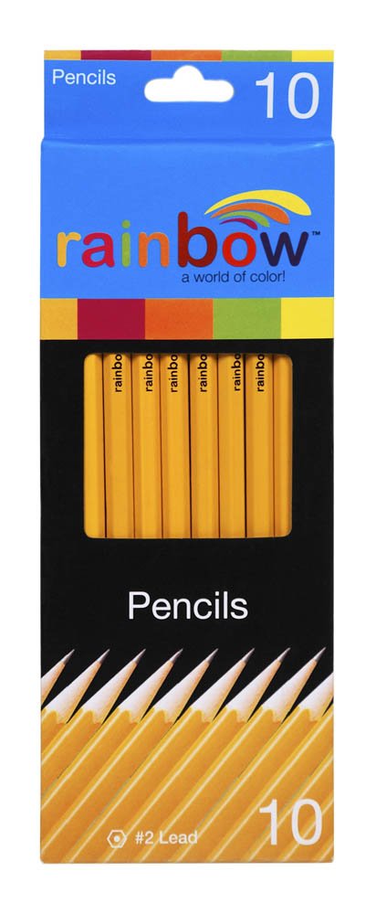 Promarx Yellow #2 Pencils, 10 Count (CP01-DRMP10-48)