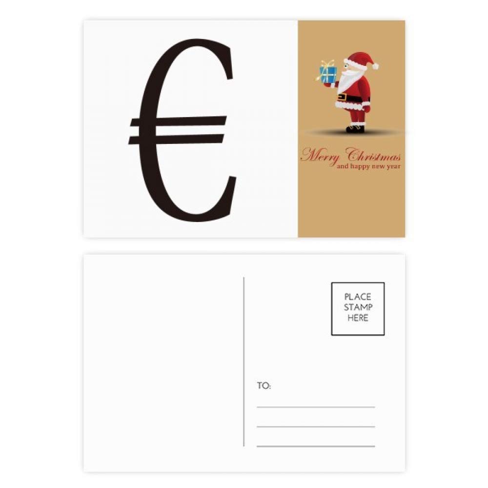 Cartes postales symbole de devise et Père Noël x20 - 4