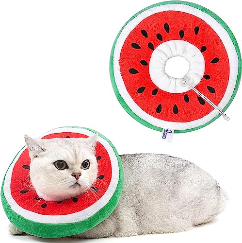 KUTKUT Adjustable Cat Cone Collar Soft, Adjustable Recovery E Collar, Cat Cones After Surgery for Kittens and Small Puppy Neck Cone to Prevent Licking Biting After Surgery Protect Wounds (Size: L) (B0CND3T5ZW) Amazon Price History, Amazon Price Tracker