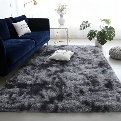 Tapis à poils longs super doux moelleux et confortable 220x280cm