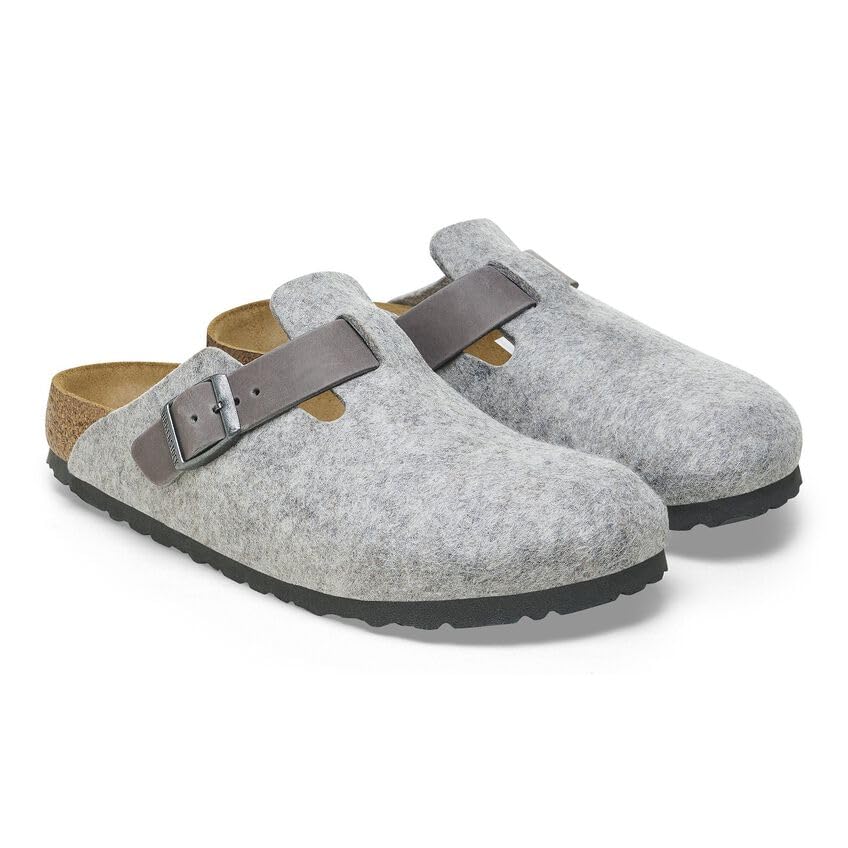 Image of Birkenstock Women's Boston Suede Clogs
