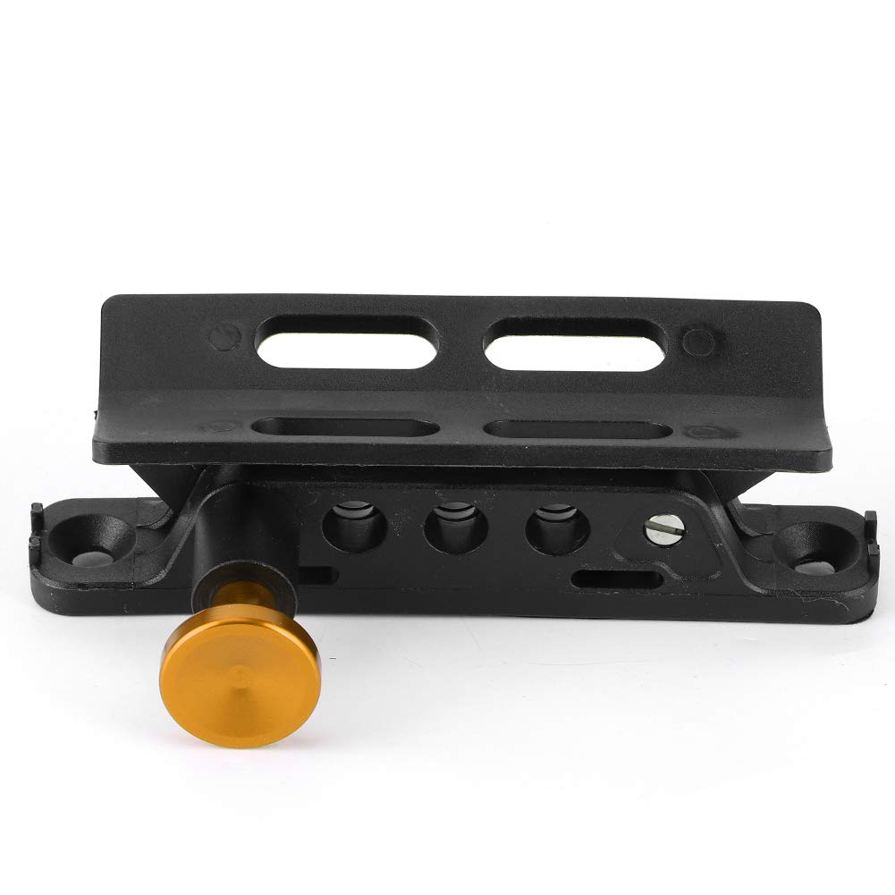 Ejoyous Soporte de Montaje para Extintor Soporte para Extintor de Incendios de Nailon y Aluminio Correa Ajustable de Liberación Rápida Sin Taladro Apto para Conductores JK UTV (GOLD)