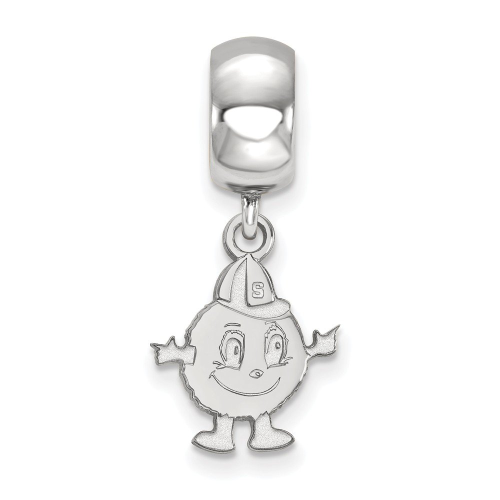 Syracuse Bead Charm Small (1/2 Inch) Dangle (Sterling Silver)