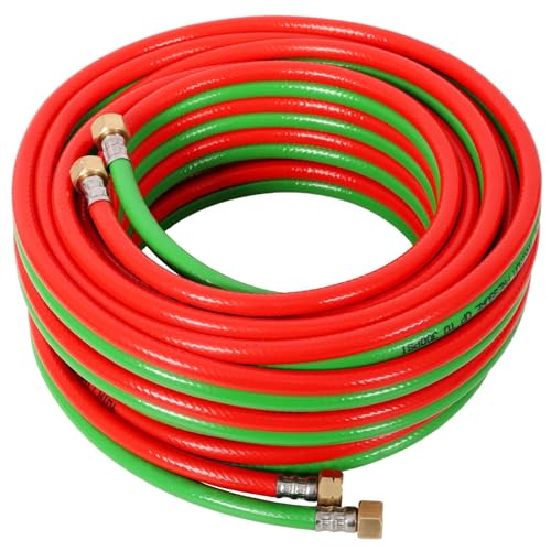 FRITHJILL Oxygen Acetylene Twin Hose 50ft x 1/4