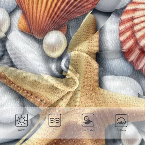 Colorful Starfish Seashells Panties Little Girl Girls Underwear Toddlers Cotton Designer Briefs Underpants 2t3