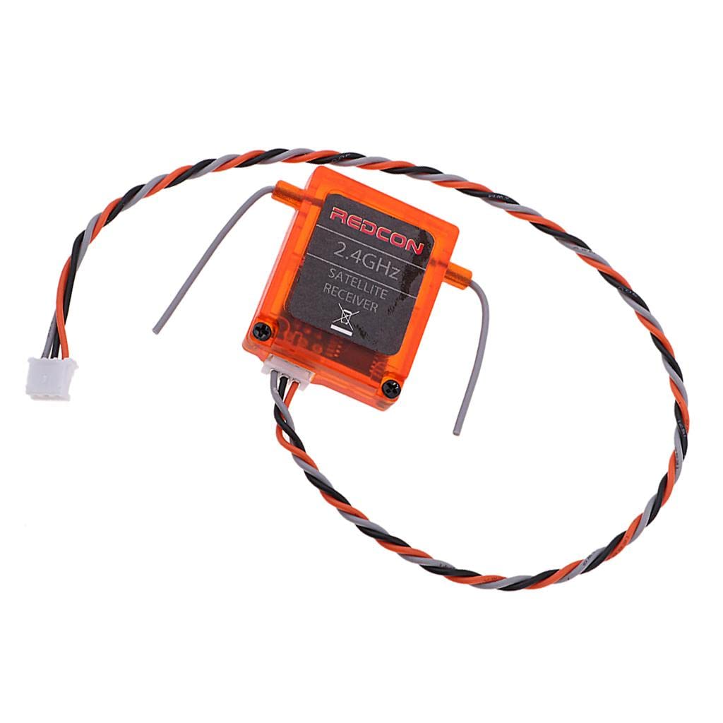 Meadawgs® REDCON DSM2 DSMX 20CH Satellite Receiver 2.4Ghz - Racing, S603 Speaktrum