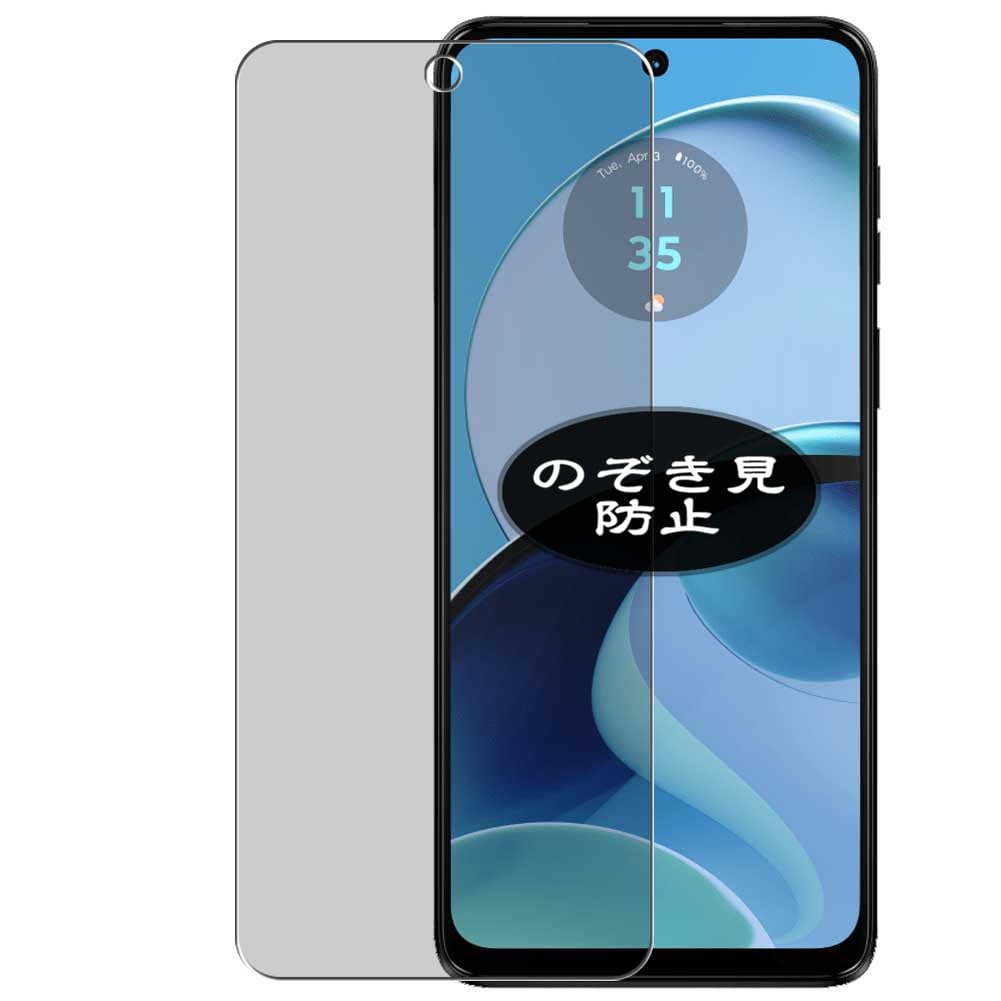 Yiunssy Pellicola Privacy Per Motorola Moto G14 - Protezione Schermo Anti-Spy TPU Morbido
